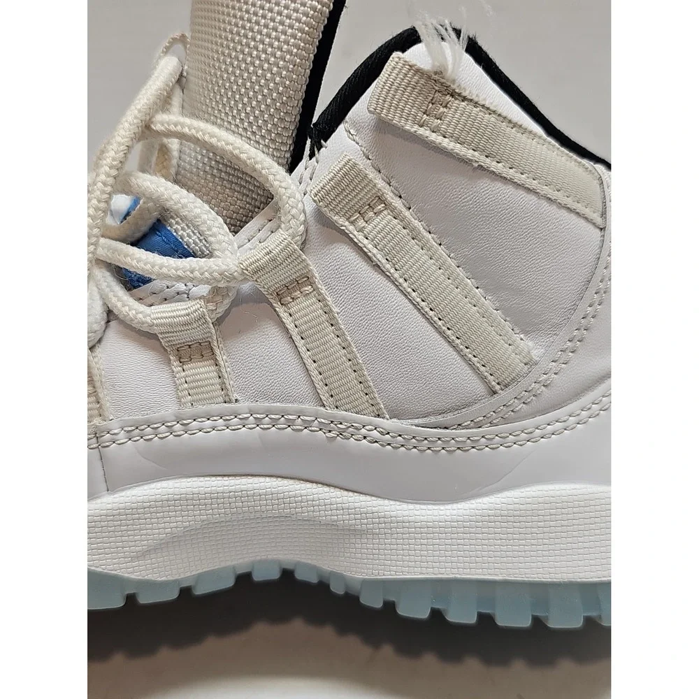 Jordan 11 Retro Legend Blue, White, Black, Toddler Size 12C Sneaker